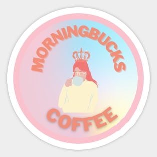 Starbucks Girl Sticker